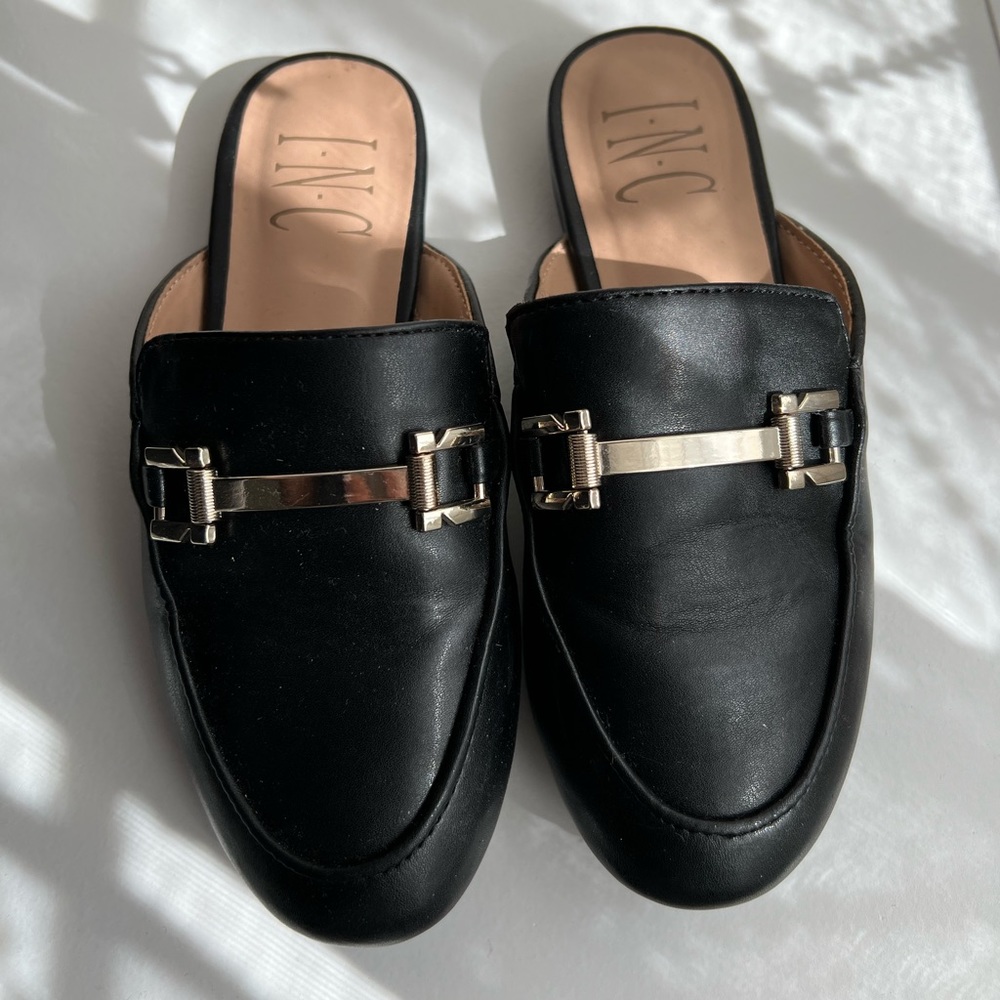 INC girls slides (Gucci princetown style)